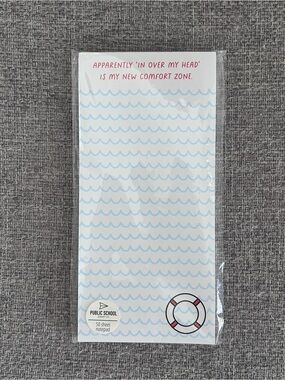 NEW Public School Notepad - ‘Comfort Zone’ List Pad